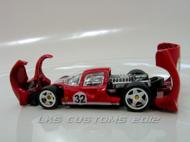 Ferrari 330 P4 - Mostrando o motor e agora abrindo a frente! IMG_2090