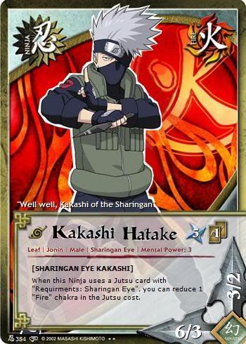 New Kakashi Gimp Card Kakashigimptestcard