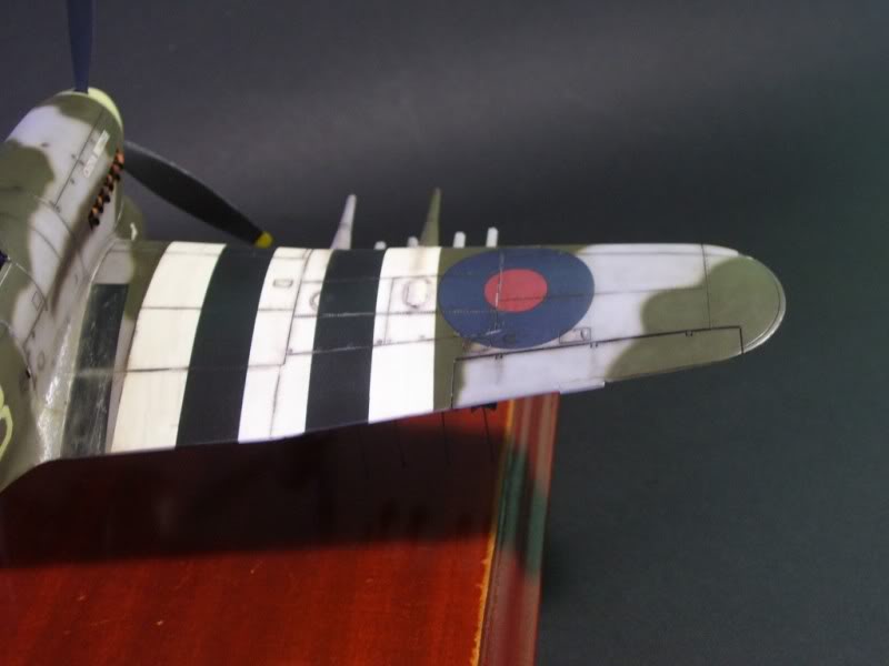 Hawker Typhoon IB Hasegawa 1/48 Lt. G.C Robinson 247 Sqd CarlosVargasTyphoon13