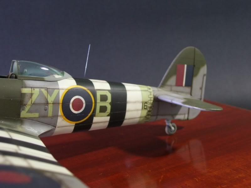 Hawker Typhoon IB Hasegawa 1/48 Lt. G.C Robinson 247 Sqd CarlosVargasTyphoon5