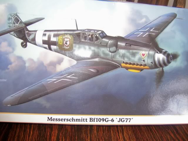 Hasegawa 1/48 Messerschmitt 109 G-6 III/ JG-54 Miercolesavances8