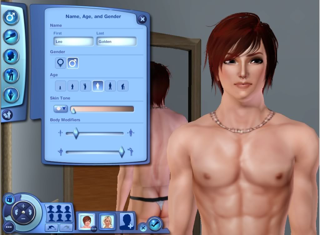 Sims đẹp Leo