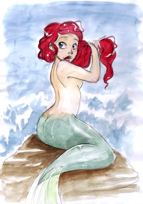 Les dessins de Crystal (Plein de nouveautés page 3!) Ariel