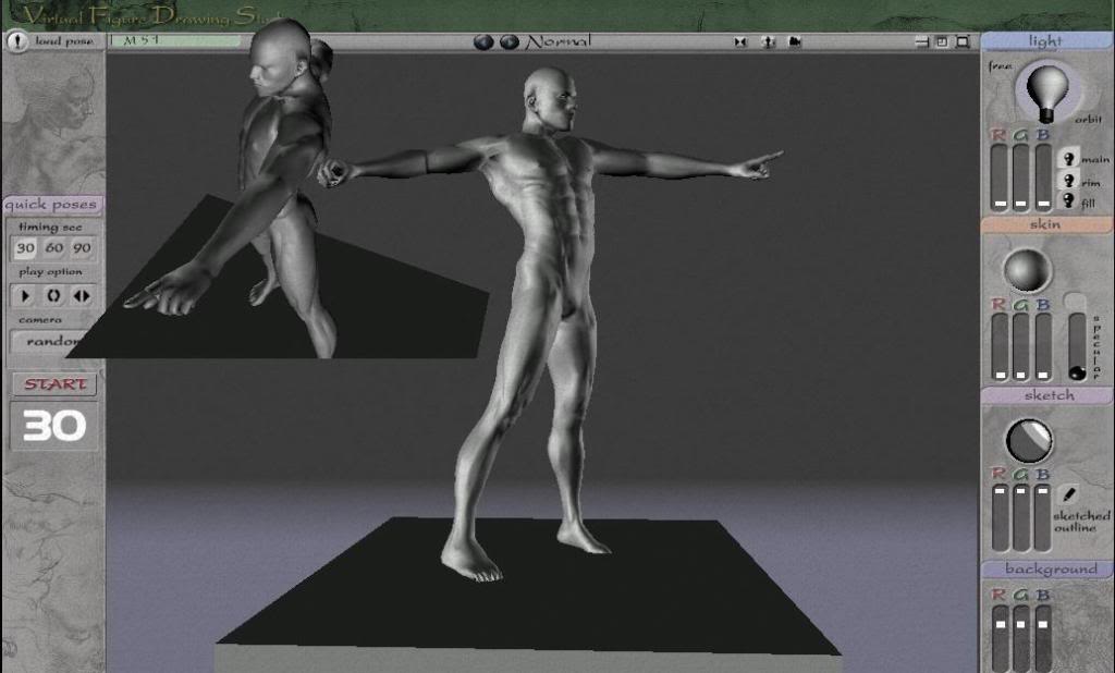 [Para Dibujantes] Pivotes Hombre/Mujer 3D, Indispensable VFDS_muestra1