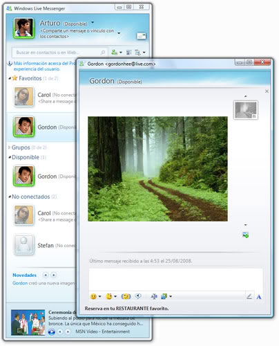 Messenger Live Beta Photos