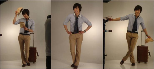 SS501 Kim Hyun Joong Samsung Card CF “Launching M” shoes sponsor HJL_sponsor