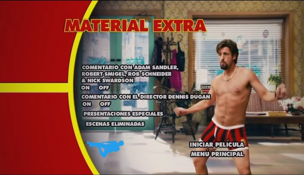 You Don't Mess With the Zohan | No Te Metas con Zohan | 2008|DVD FULL Z2