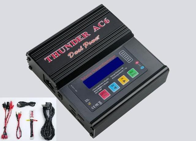 Thunder AC6 balance charger/discharger (New Model) AC6package