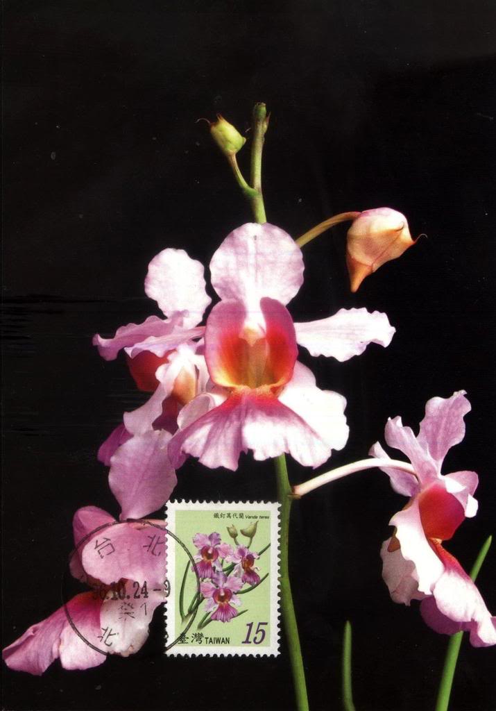 Republic of China Flora Maxicards TWN_20071024_MC03-1