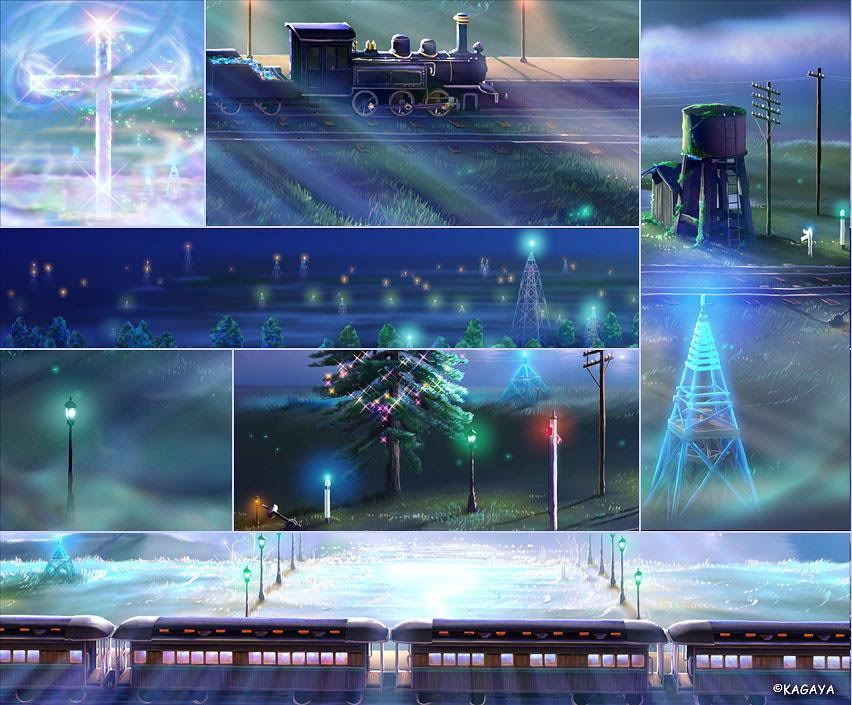 Kagaya Yutaka - Fantasy Railroad in the Stars (3D Anime) Image026xs8