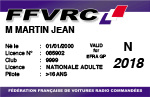 FFVRC - Tarif licences FFVRC 2018 Pn17