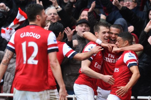 Arsenal v Everton Preview Arsenal-v-Norwich-City-Premier-League