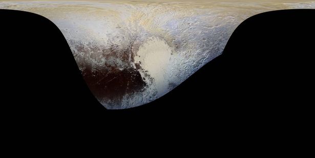 Blue skies on Pluto: NASA New Horizons probe spots 'gorgeous' vistas on icy dwarf planet Pluto