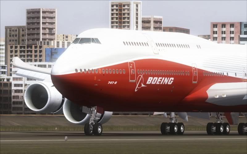 [FS9] Boeing 747-8 Intercontinental pousando em Kai Tak SpeedRacer_168