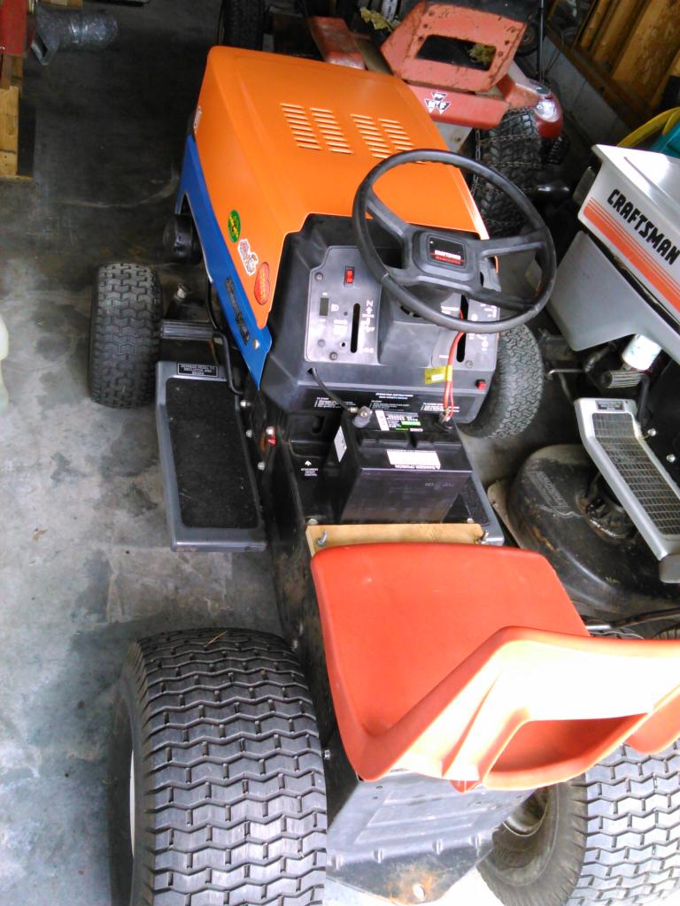 start - Craftsman LT4K kart/woods project start IMG_20140607_165532_091_zpsmaqjaqbk