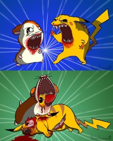 Hamtaro vs Pikachu DuelpokemonPV__