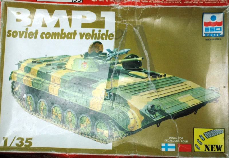 BREM-4 1/35 (Conversion SP Designs sur BMP-1 ESCI) Escibox