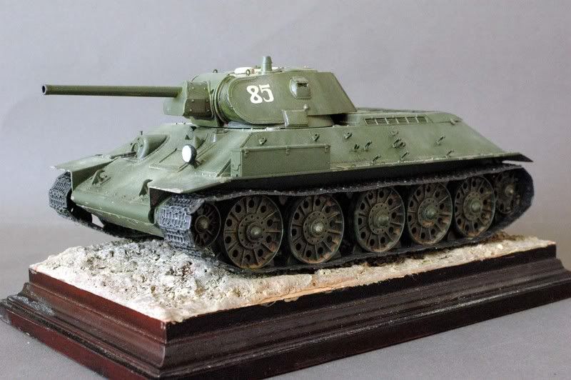 T34 STZ 1941 (Cyberhobby 1/35). Stzpainted1