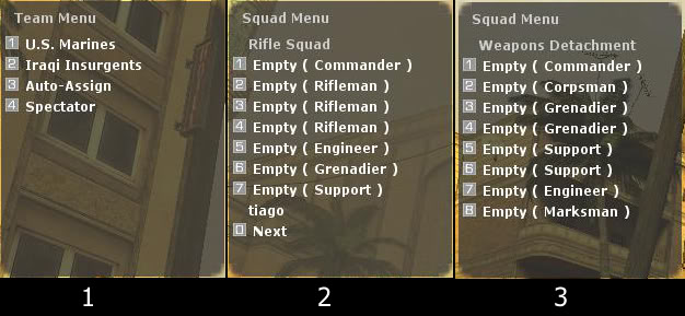 Tutorial Insurgency Menu