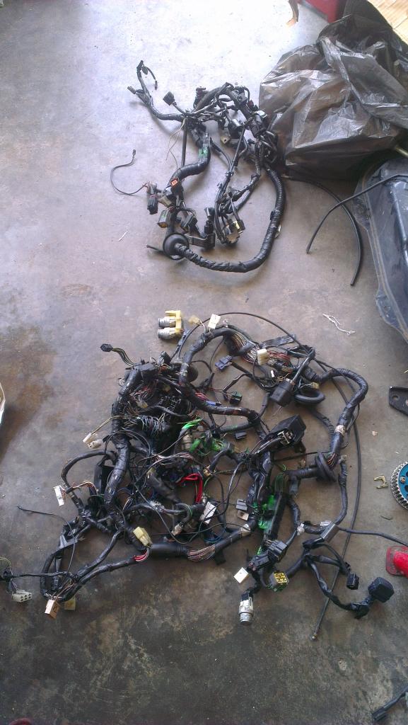 wiring l2s +ecu , disc l2 , clutch trinty, gearbox , adj cam IMAG1352