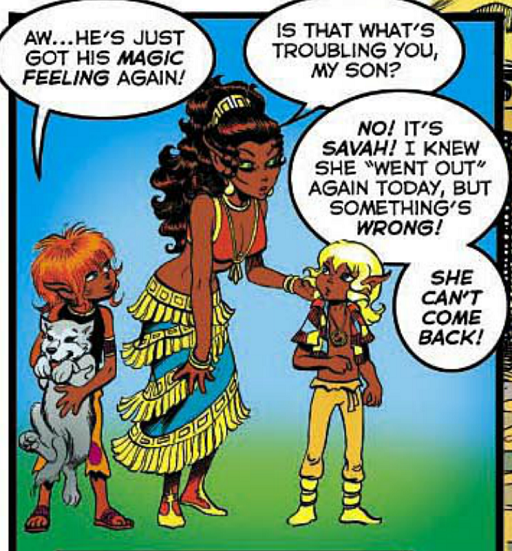 REFERENCE : MAGIC IN ELFQUEST P36_MentalLink