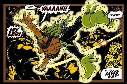 8 - REFERENCE : MAGIC IN ELFQUEST P89_Gliding_AtDistance_SomeoneElse