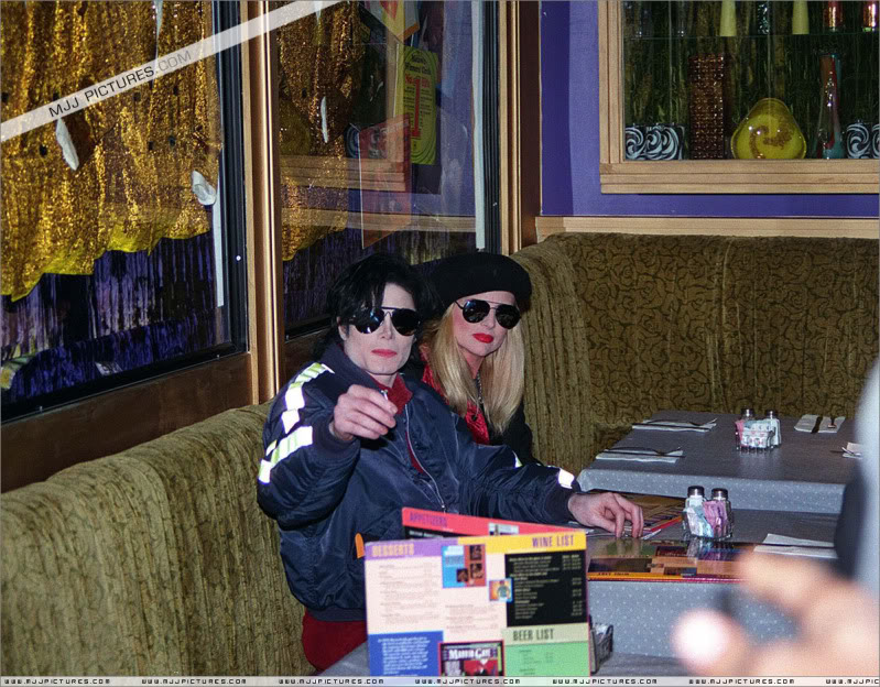 1996- Michael at The Motown Cafe in New York 005-52