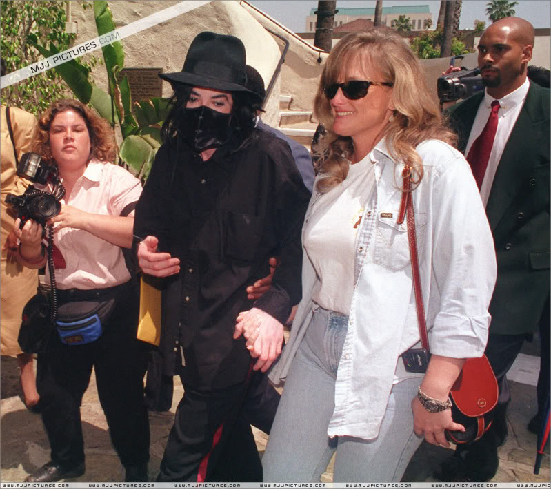 1996- Michael and Debbie Attend a Performance of Sisterella 012-33