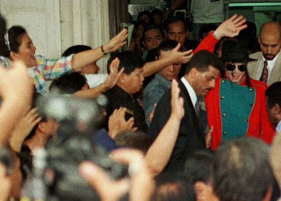 Michael - 1996- Michael Visits Manila 013-47