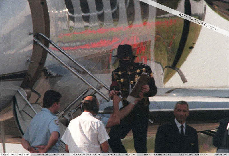 michael - 1997- Michael at Le Bourget Airport (Paris) 001-21