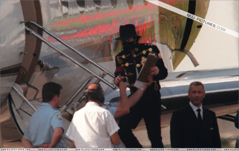 1997- Michael at Le Bourget Airport (Paris) 002-21