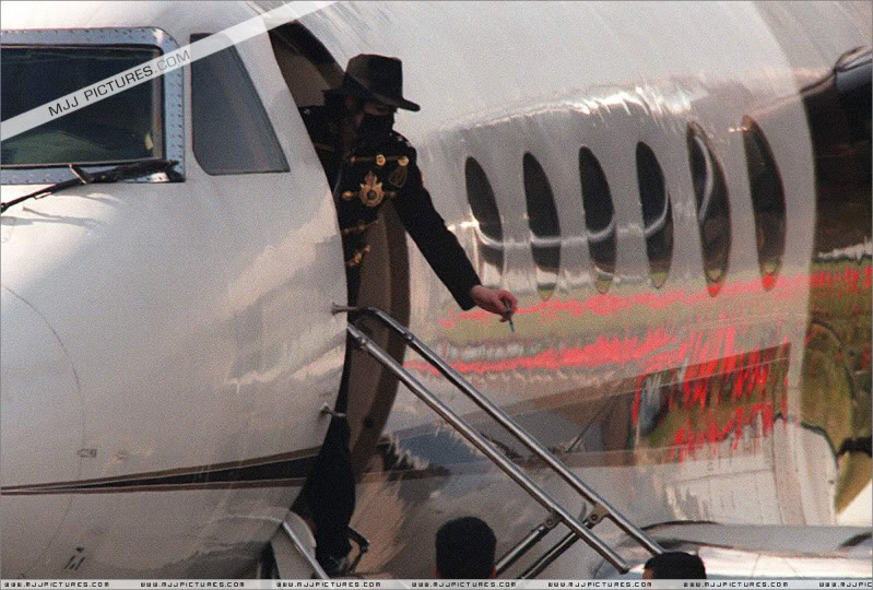 1997- Michael at Le Bourget Airport (Paris) 005-16