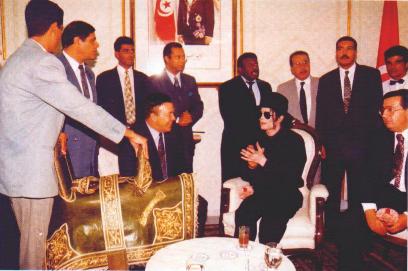 1996 - 1996- Michael Visits Tunis 050-1