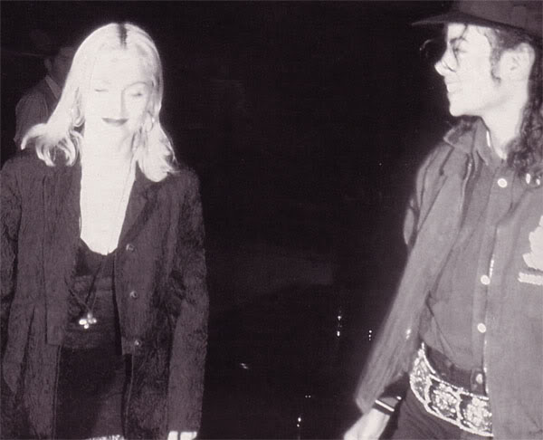1991 Michael and Madonna At The Ivy 31-1