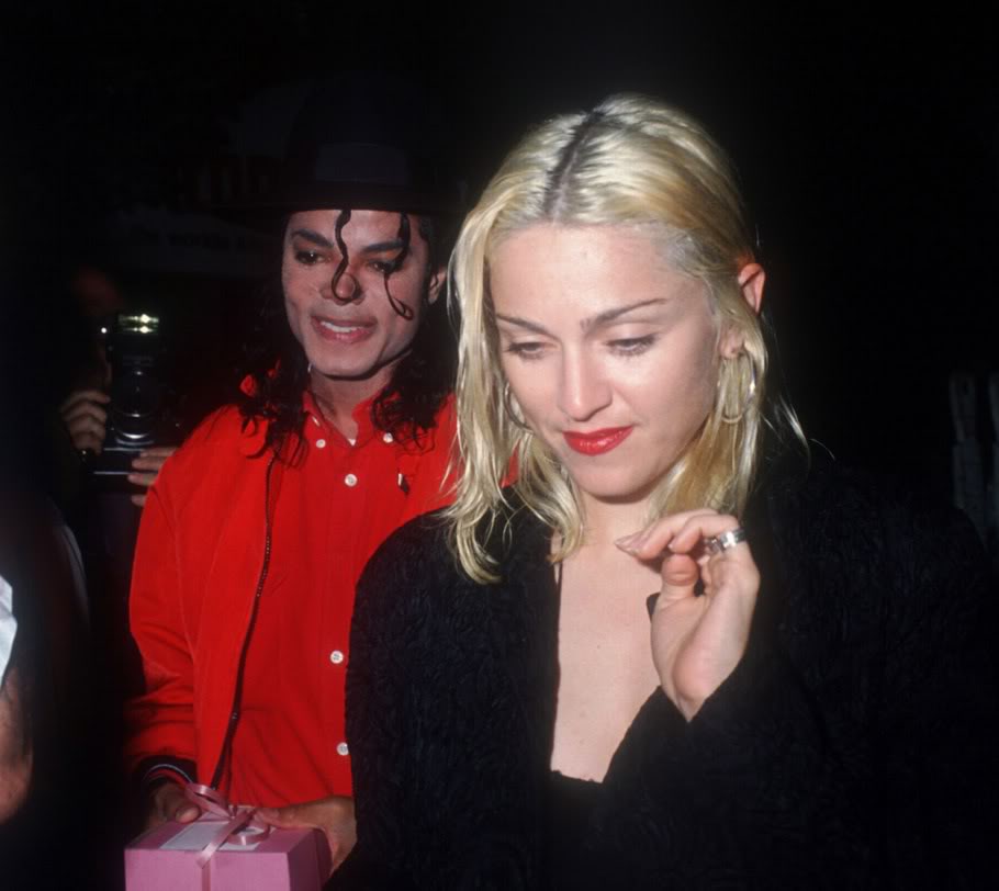 michael - 1991 Michael and Madonna At The Ivy 7730971