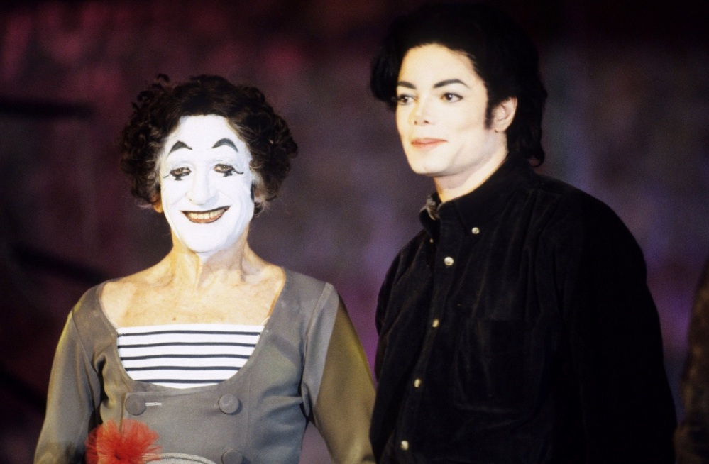 1995 - 1995 Michael with Marcel Marceau Marcel_6