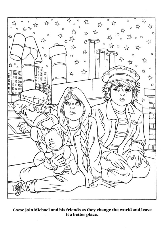 Moonwalker Coloring Book MJMoonwalkerCB12