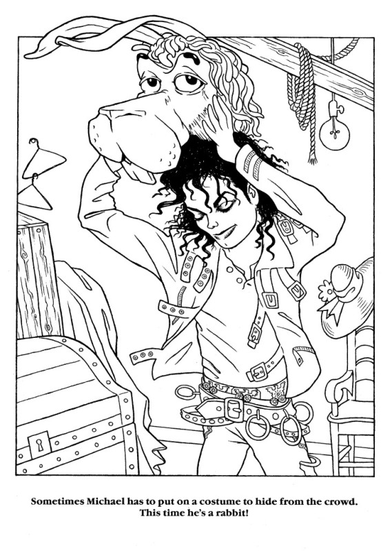 Moonwalker Coloring Book MJMoonwalkerCB6