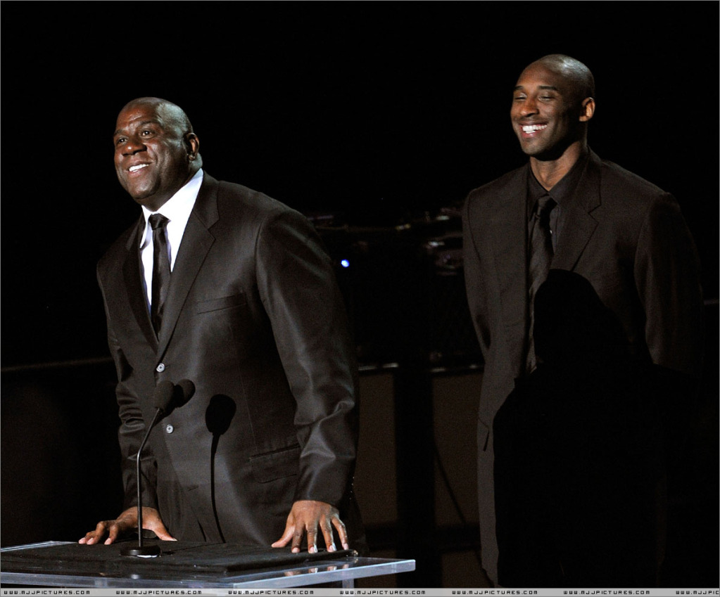 Kobe Bryant and Magic Johnson 004-78