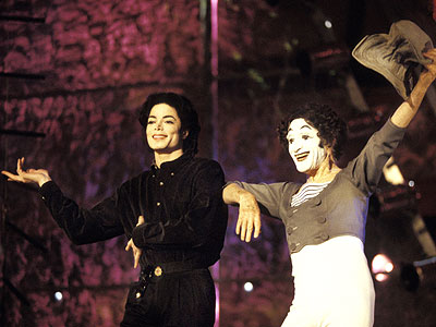 Michael - Michael Jackson and Marcel Marceau 01-126