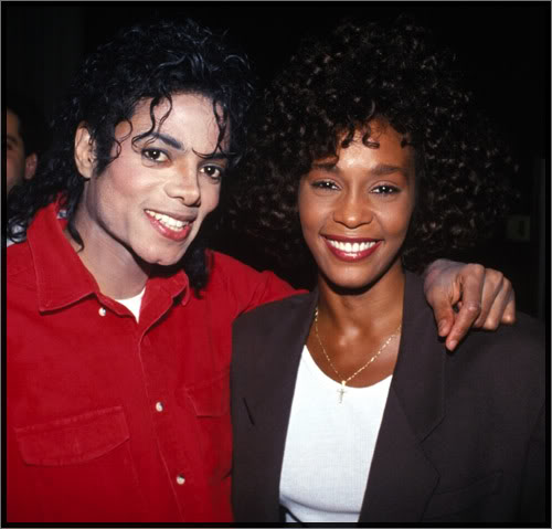 Michael - Whitney Houston Once Got Intimate With Michael's Pet Monkey Bubbles 01-72