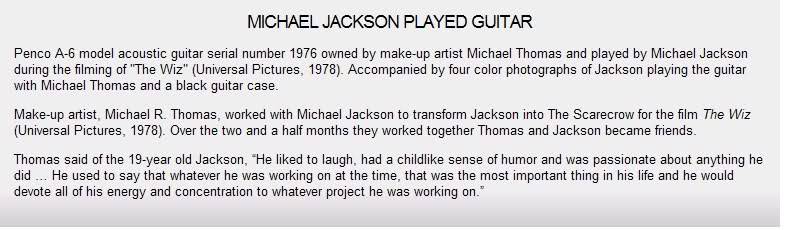 Michael - Michael Jackson Played Guitar 05-36