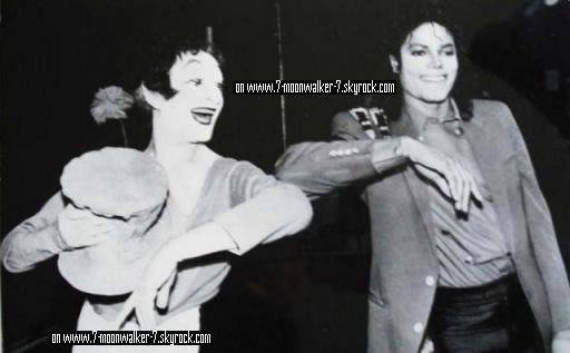 Michael Jackson and Marcel Marceau 09-13