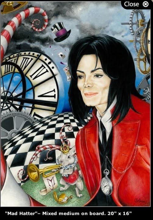 jackson - Celine Lavail talks about Meeting Michael Jackson through her artwork 199706_194609817243645_110570722314222_433891_6617460_n