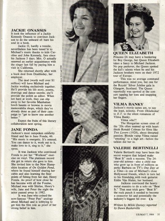 US Magazine 7TH May 1984 7-4