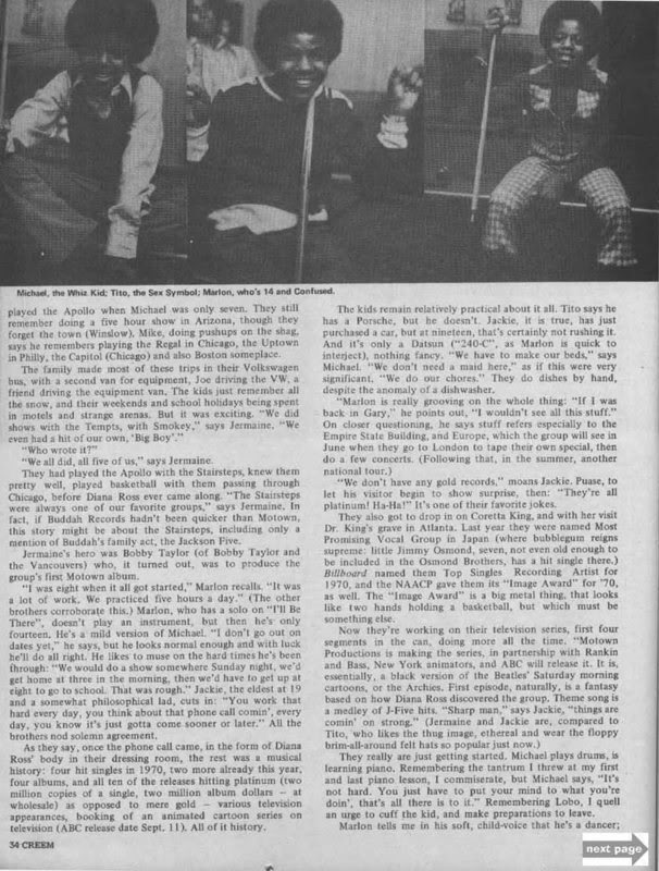magazine - Creem Magazine Jackson Article September 1971 Creem4