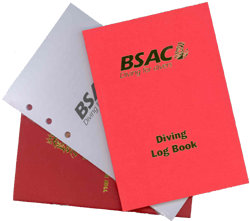 BSAC Shoping Divelogbook