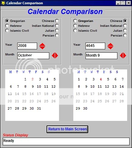   : Calendar Magic v12.0 (software) CALENDAR4