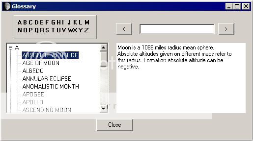 Virtual Moon Atlas (software) MOONATLASGLOSSARY