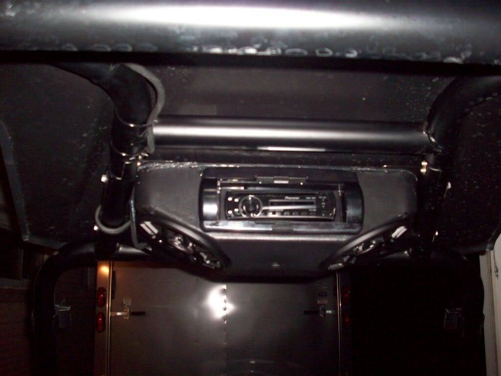 Pics of the stereo installation on the RZR RZRSpics011